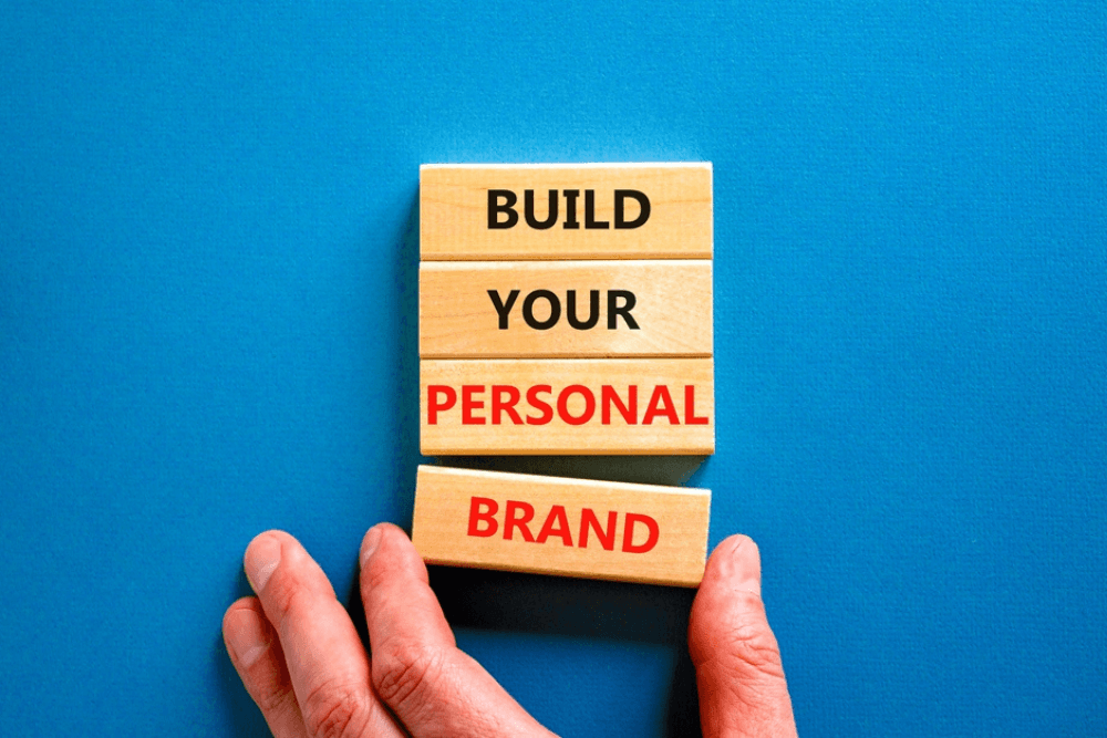 Build your personal brand in wooden tiles